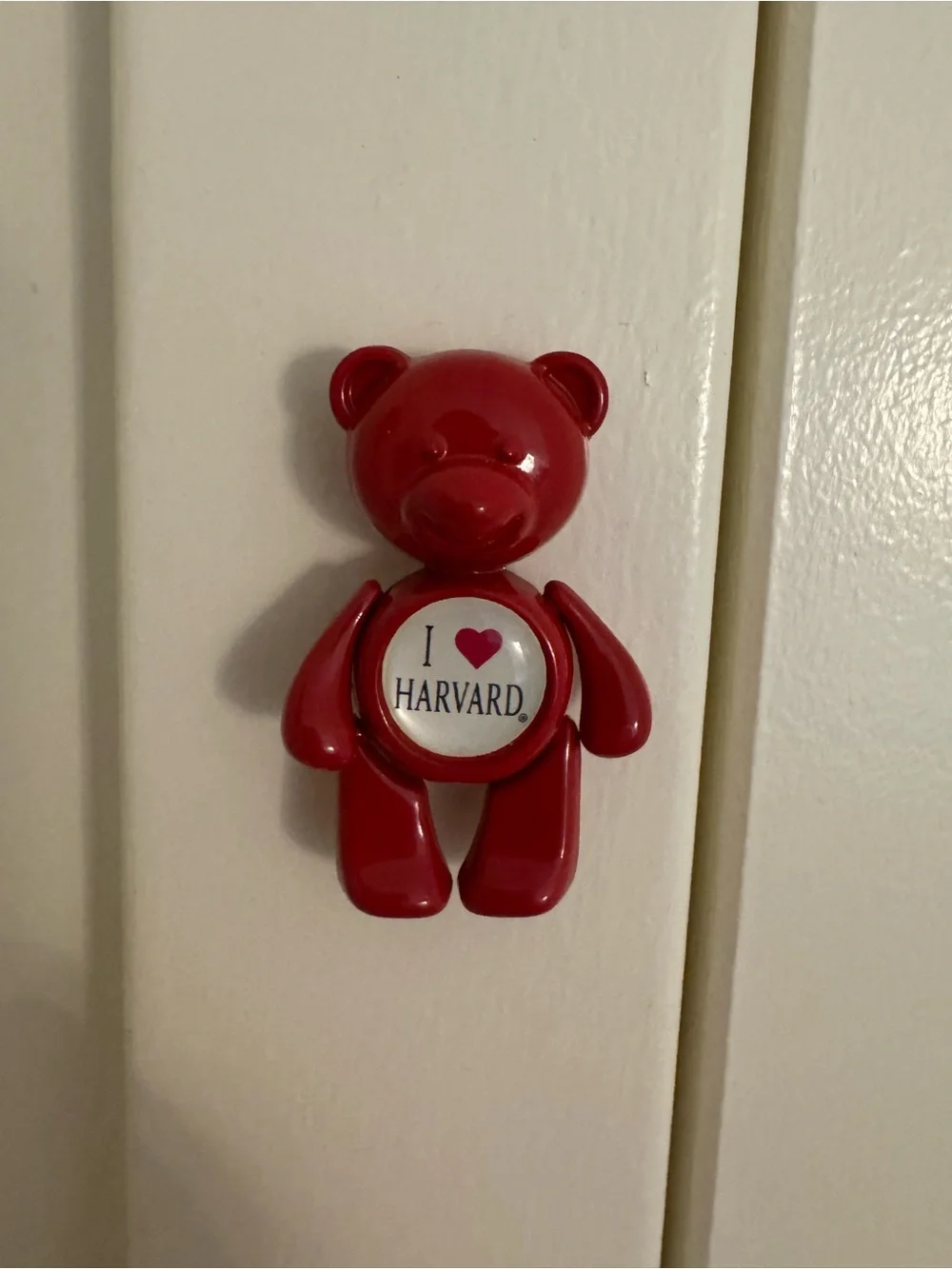 Harvard Officially Licensed Magnets Red Bear